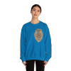 Flames Test Metal Courage Defines the Firefighter Crewneck Sweatshirt